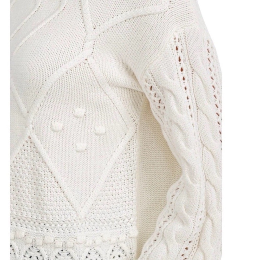 POLAGRAM bell sleeve sweater M L - Picture 5 of 7